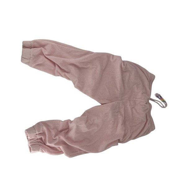 Stoney Clover Lane X Target Pink Velour Jogger Pants W/ Beaded Drawstring Womens - Picture 2 of 6